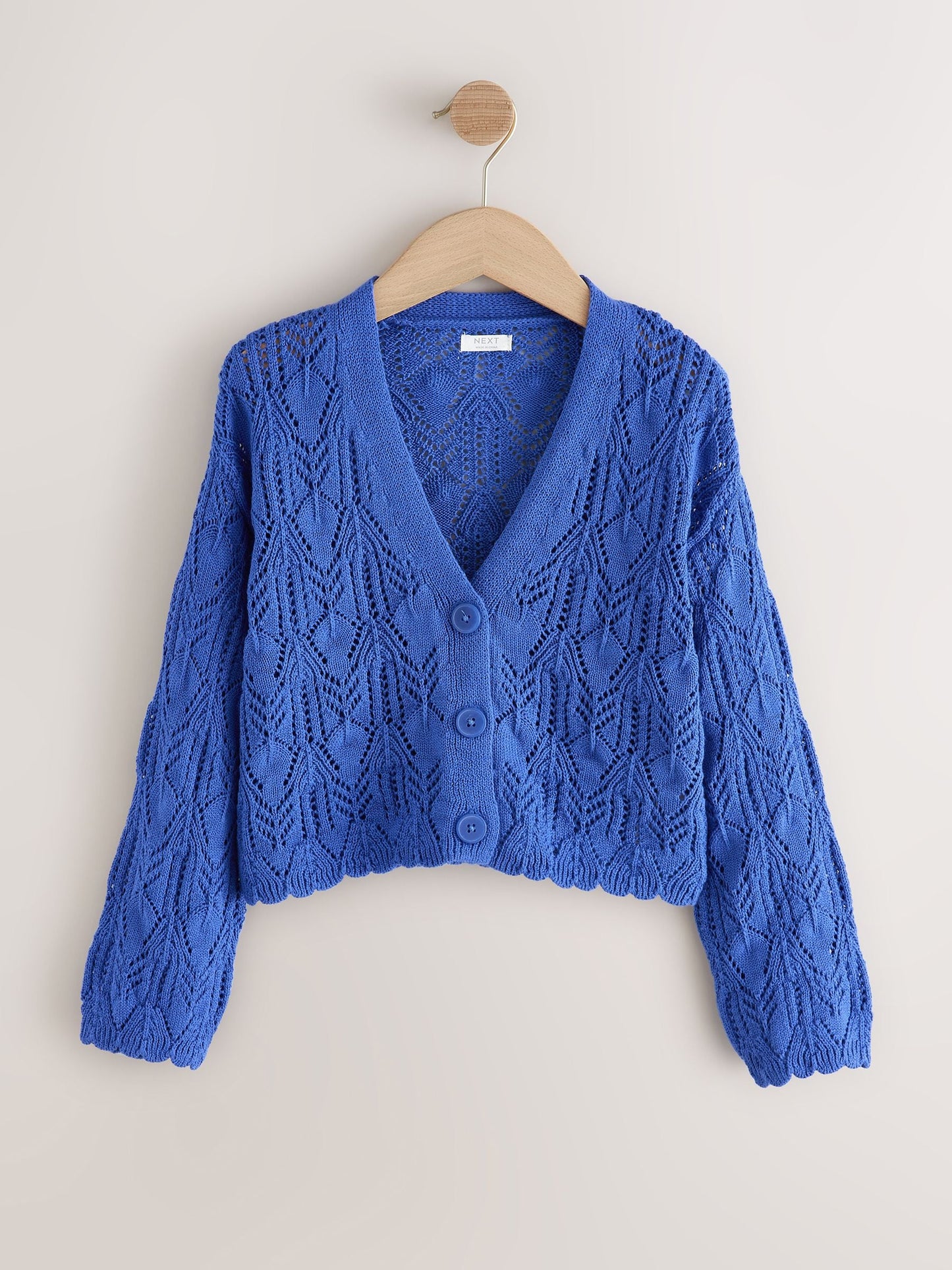 Dsiney Kidz - Cobalt Blue Knitted Cardigan (3-16yrs) image 4