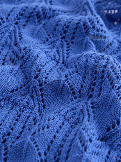 Dsiney Kidz - Cobalt Blue Knitted Cardigan (3-16yrs) image 6