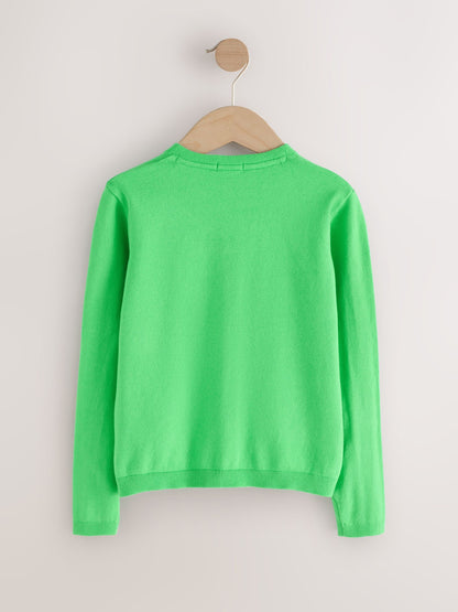 Dsiney Kidz - Bright Green Cardigan (3mths-10yrs) image 5
