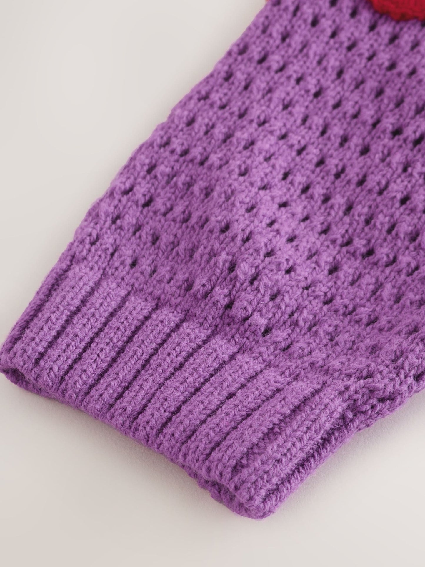 Dsiney Kidz - Purple Cherry Crochet Cardigan (3mths-7yrs) image 9