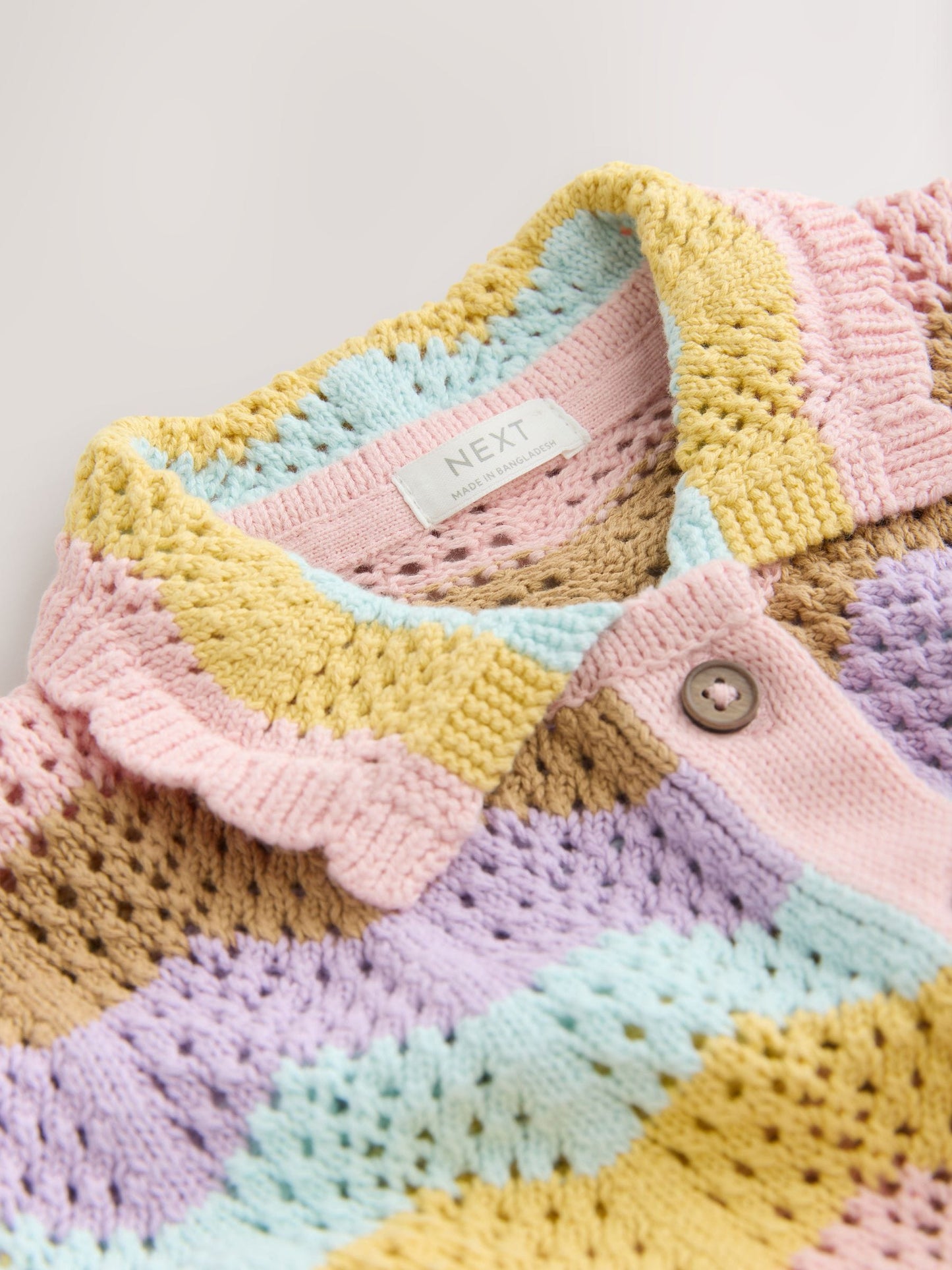 Multi Stripe Knitted Shirt and Trousers Set (3mths-10yrs) image 8