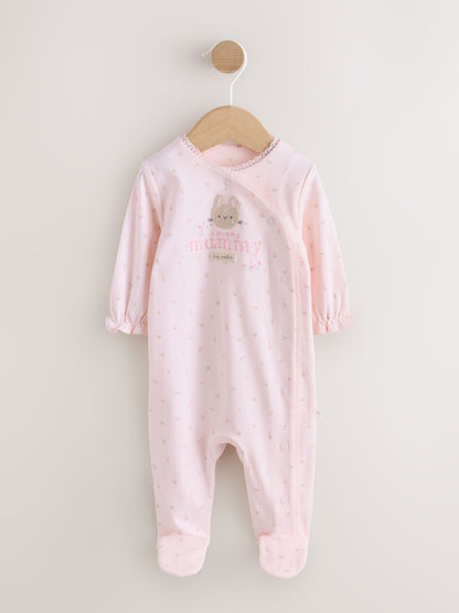 Pink Mummy Family Baby Sleepsuit (0-2yrs) image 6