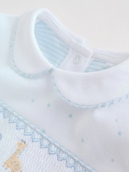 White Baby Sleepsuits 3 Pack (0-2yrs)