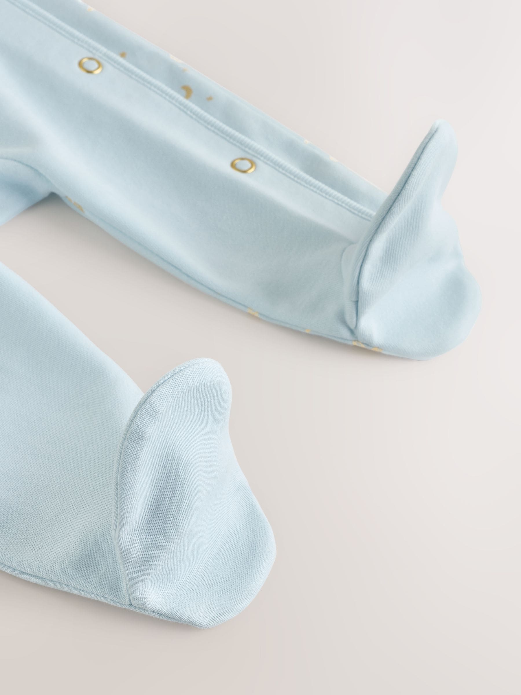 Blue EID Baby Sleepsuit (0mths-2yrs) image 4