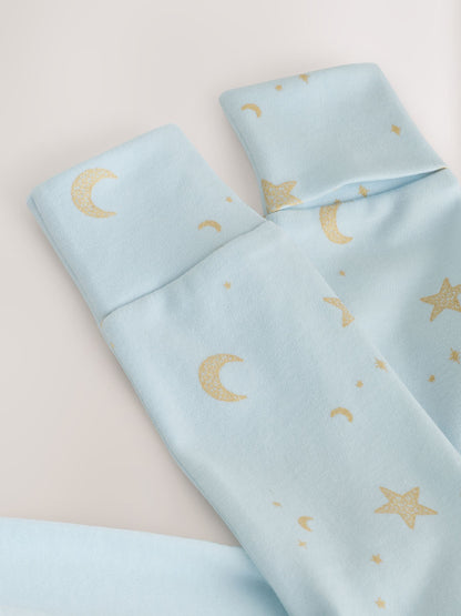 Blue EID Baby Sleepsuit (0mths-2yrs) image 6