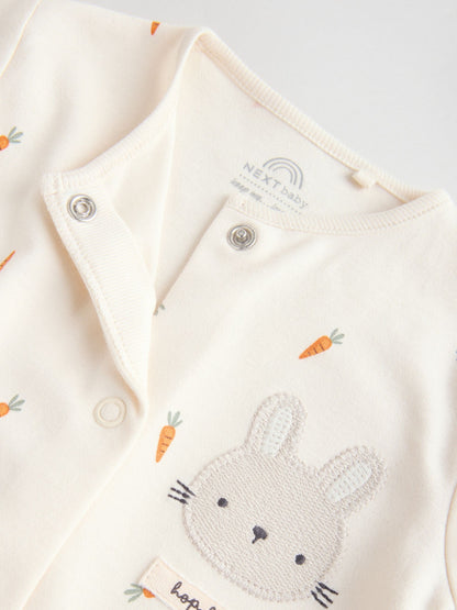 Yellow Spring Character 3 Pack Baby Sleepsuits (0mths-2yrs) image 8