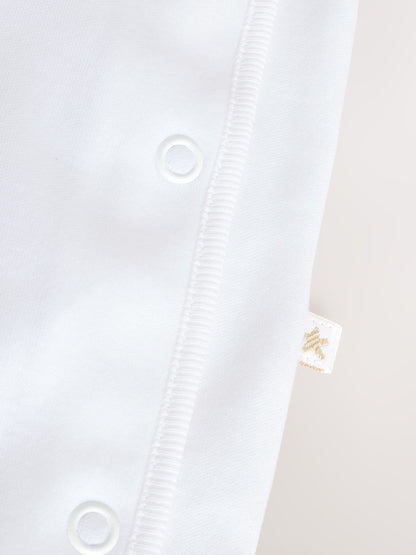 White My First EID Baby Sleepsuit (0mths-2yrs) image 6