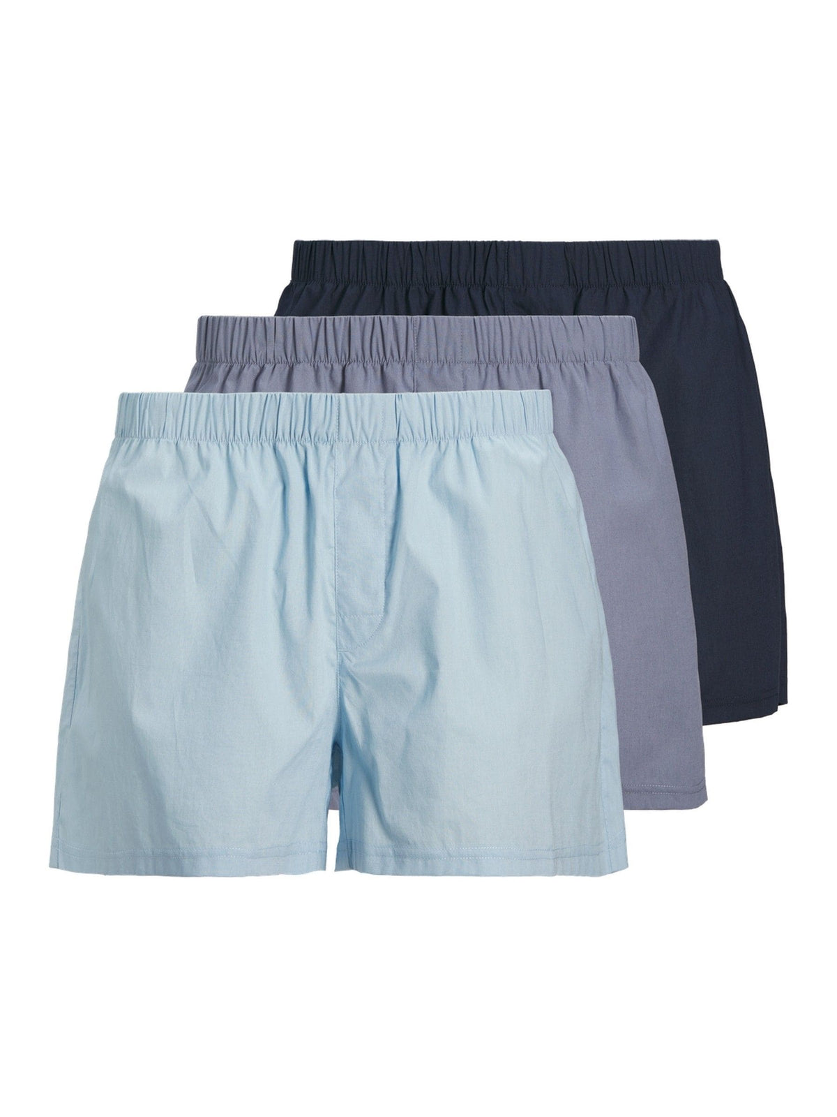 Dsiney Kidz - JACK & JONES Blue 100% Cotton Boxers 3 Pack image 1