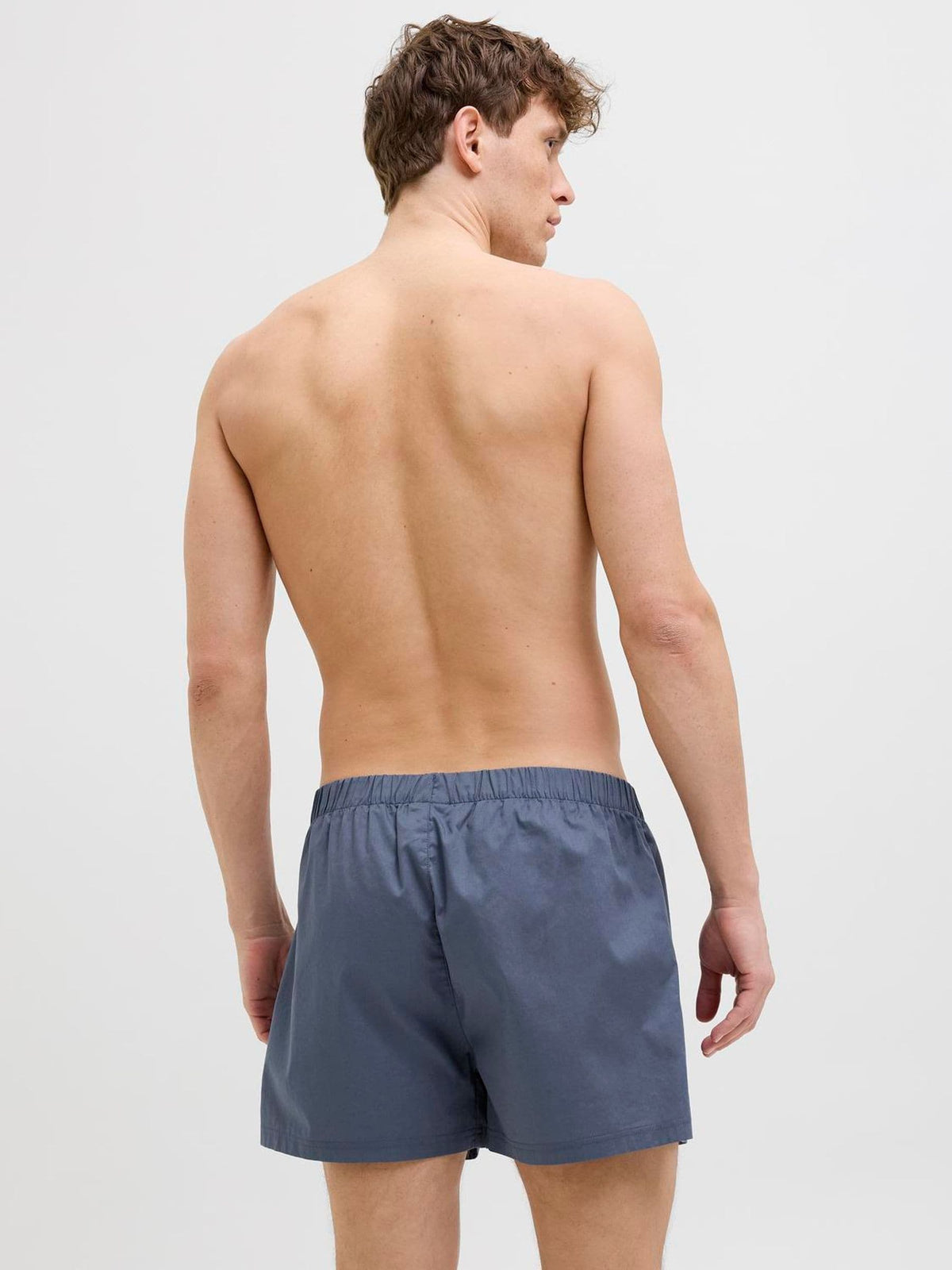 Dsiney Kidz - JACK & JONES Light Blue 100% Cotton Boxers 3 Pack image 3
