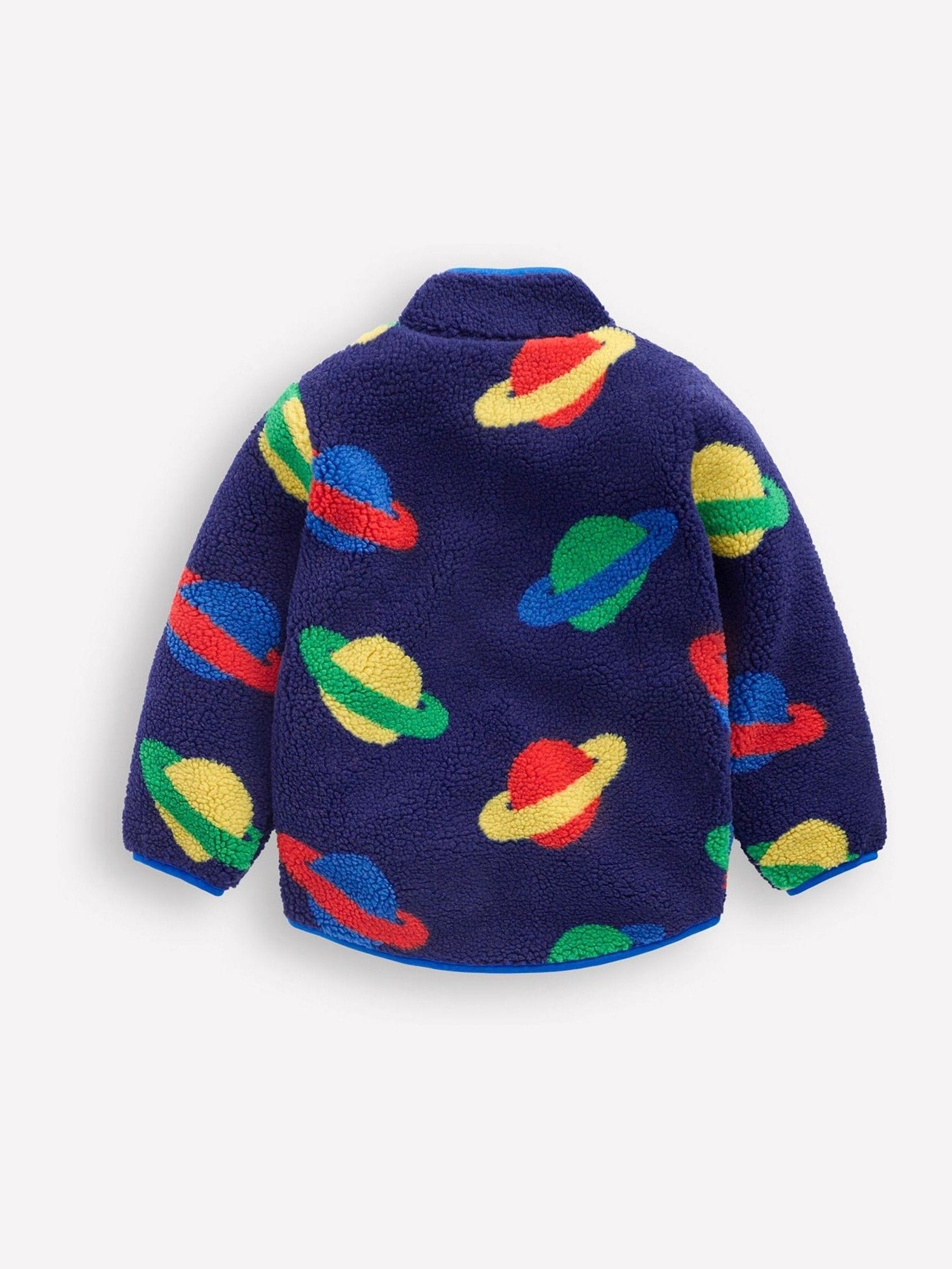 Dsiney Kidz - Boden Blue Planet Cosy Borg Jacket image 2