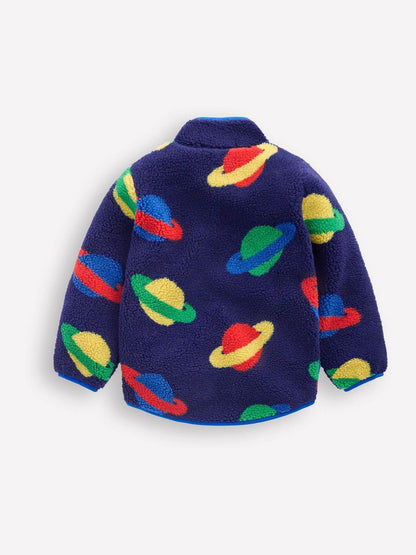 Dsiney Kidz - Boden Blue Planet Cosy Borg Jacket image 2