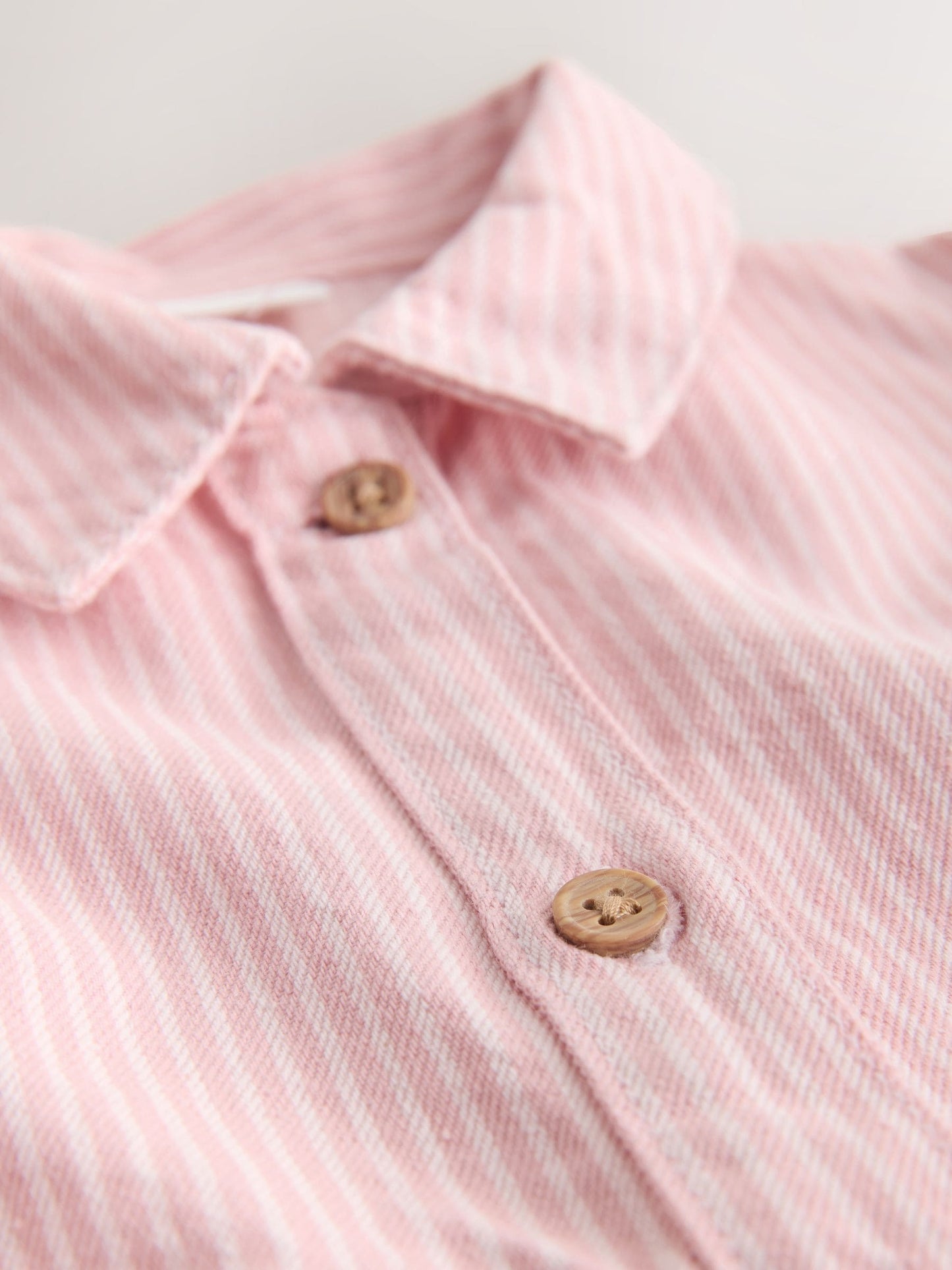 Pink Stripe Long Sleeve Cotton Dress (3mths-8yrs) image 8