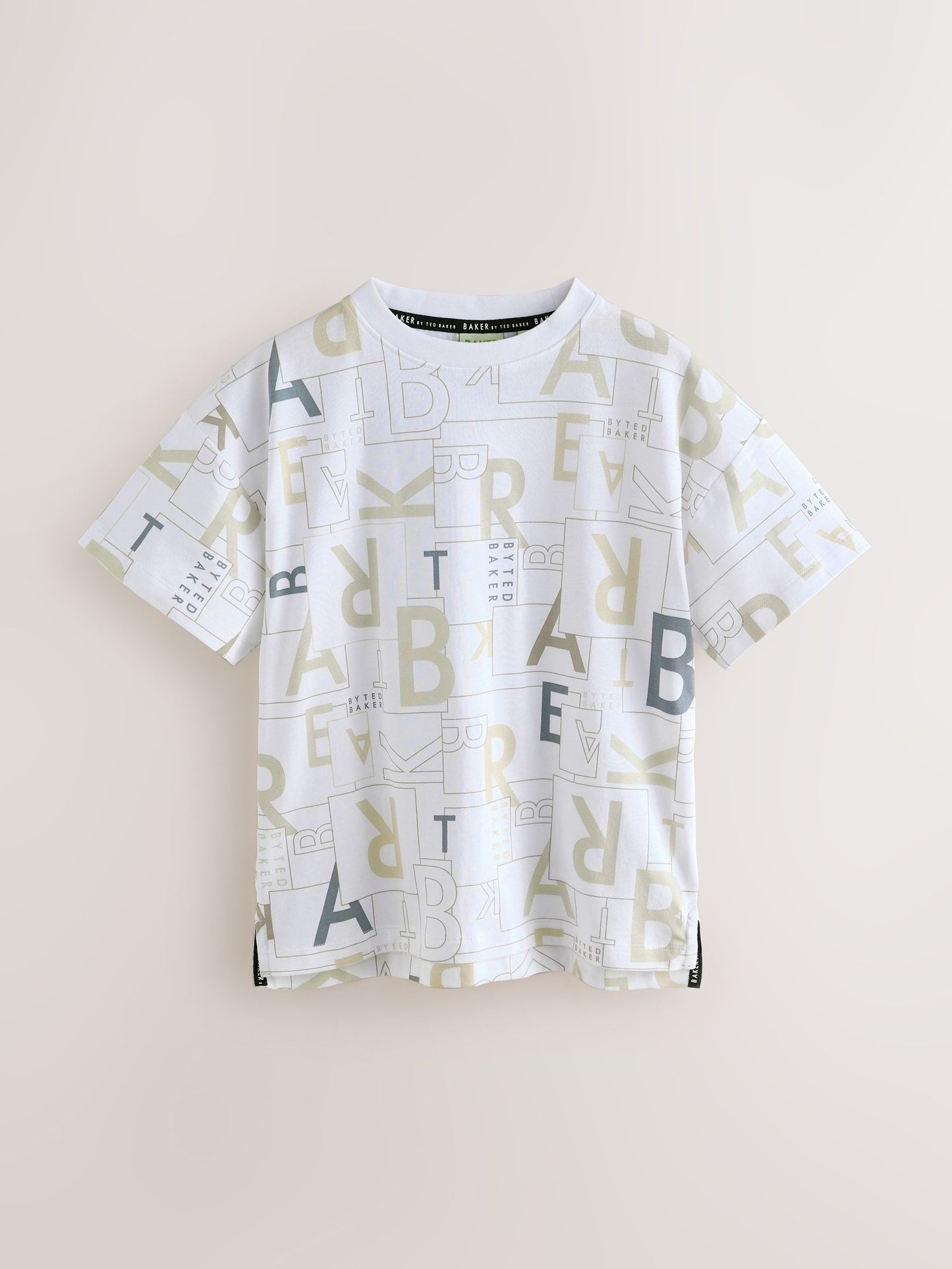 Dsiney Kidz - Baker By Ted Baker Letter Print T-Shirt image 1