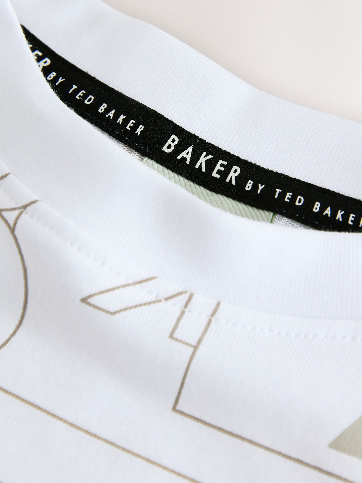 Dsiney Kidz - Baker By Ted Baker Letter Print T-Shirt image 4