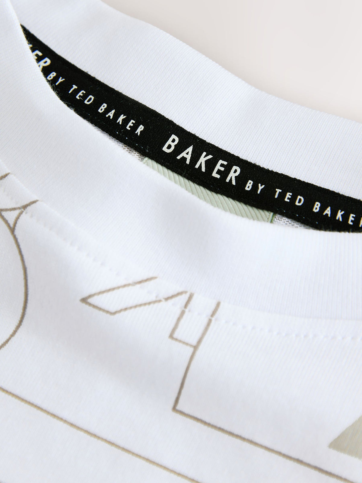 Dsiney Kidz - Baker By Ted Baker Letter Print T-Shirt image 4