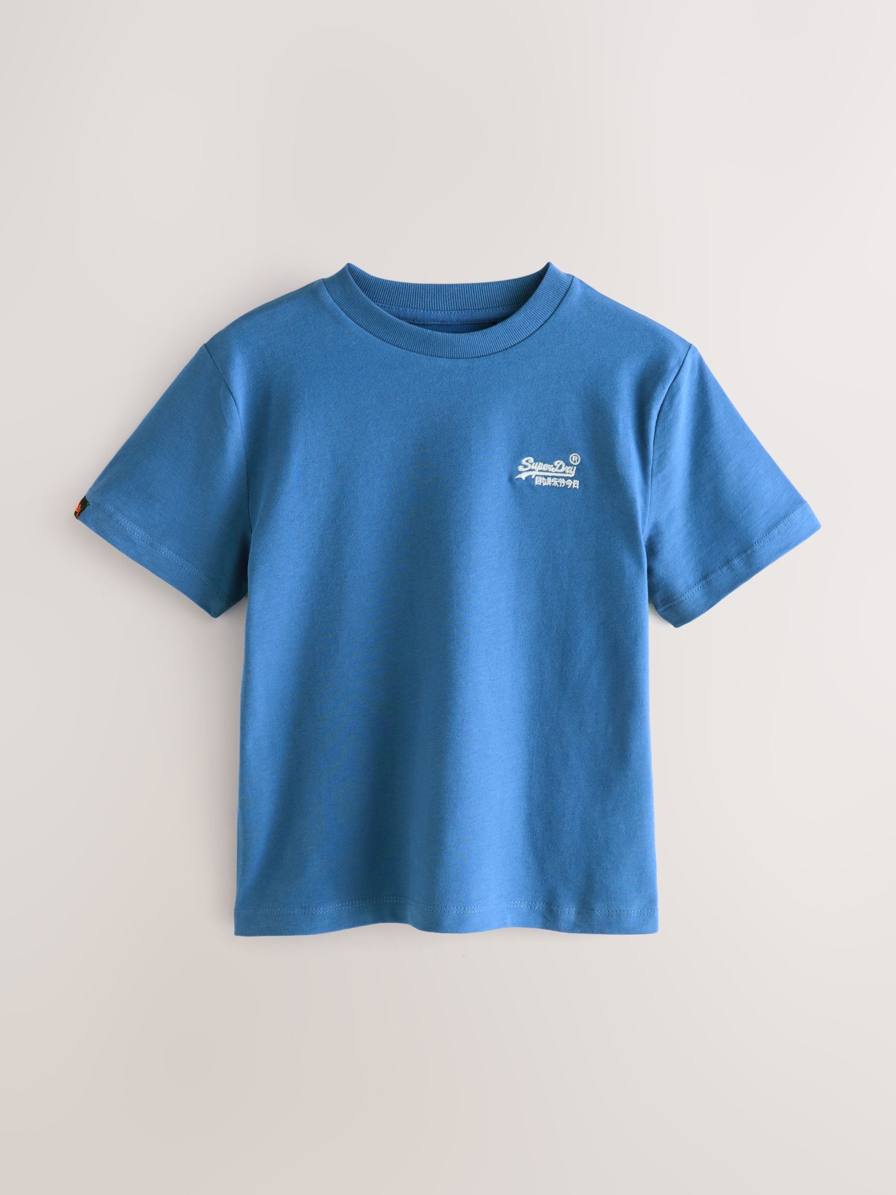 Dsiney Kidz - Superdry Blue White T-Shirts 3 Pack image 5
