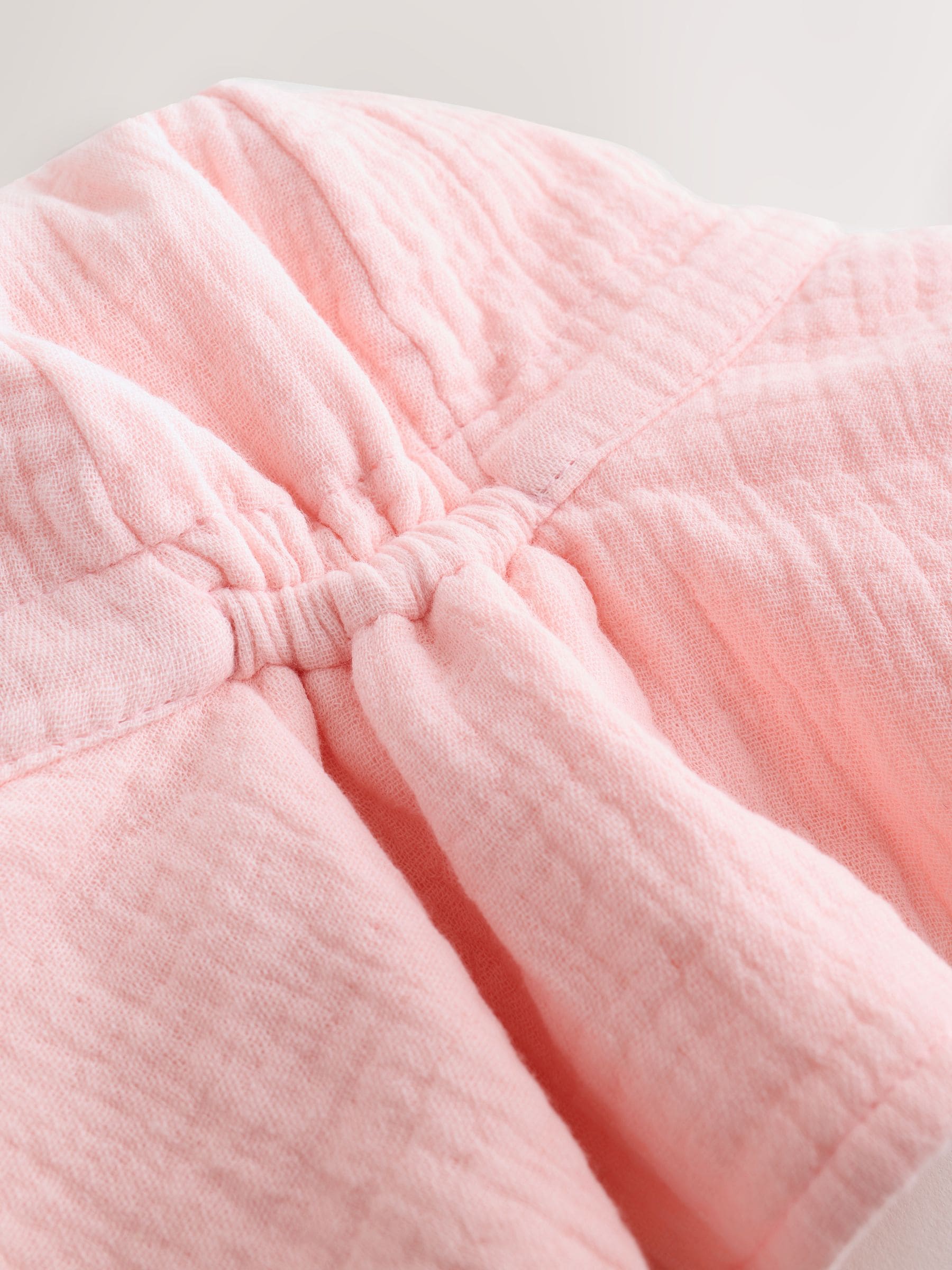 Light Pink Baby Summer Hat image 3