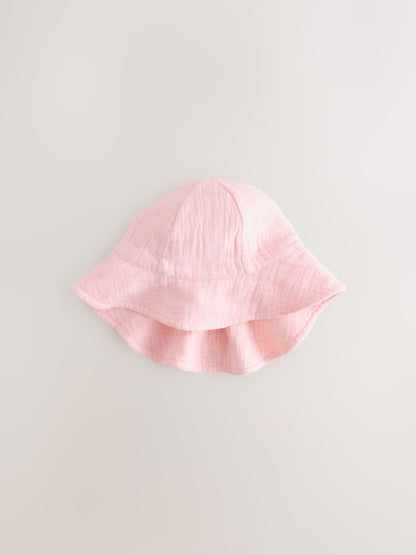 Light Pink Baby Summer Hat image 1