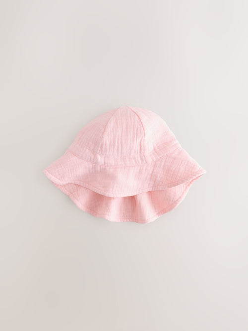 Light Pink Baby Summer Hat image 1