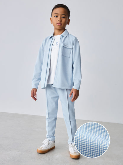 Baker by Ted Baker 3 Piece Textured Jacket T-Shirt and Trousers Set - image 1
