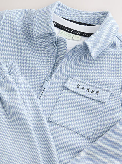 Baker by Ted Baker 3 Piece Textured Jacket T-Shirt and Trousers Set - image 15