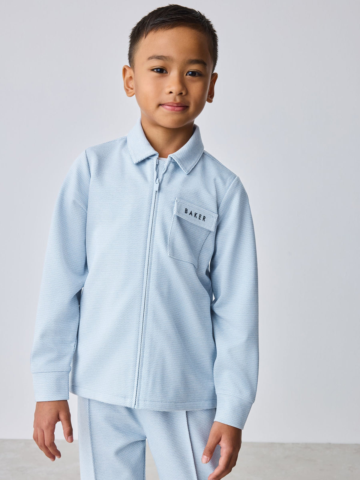 Baker by Ted Baker 3 Piece Textured Jacket T-Shirt and Trousers Set - image 4