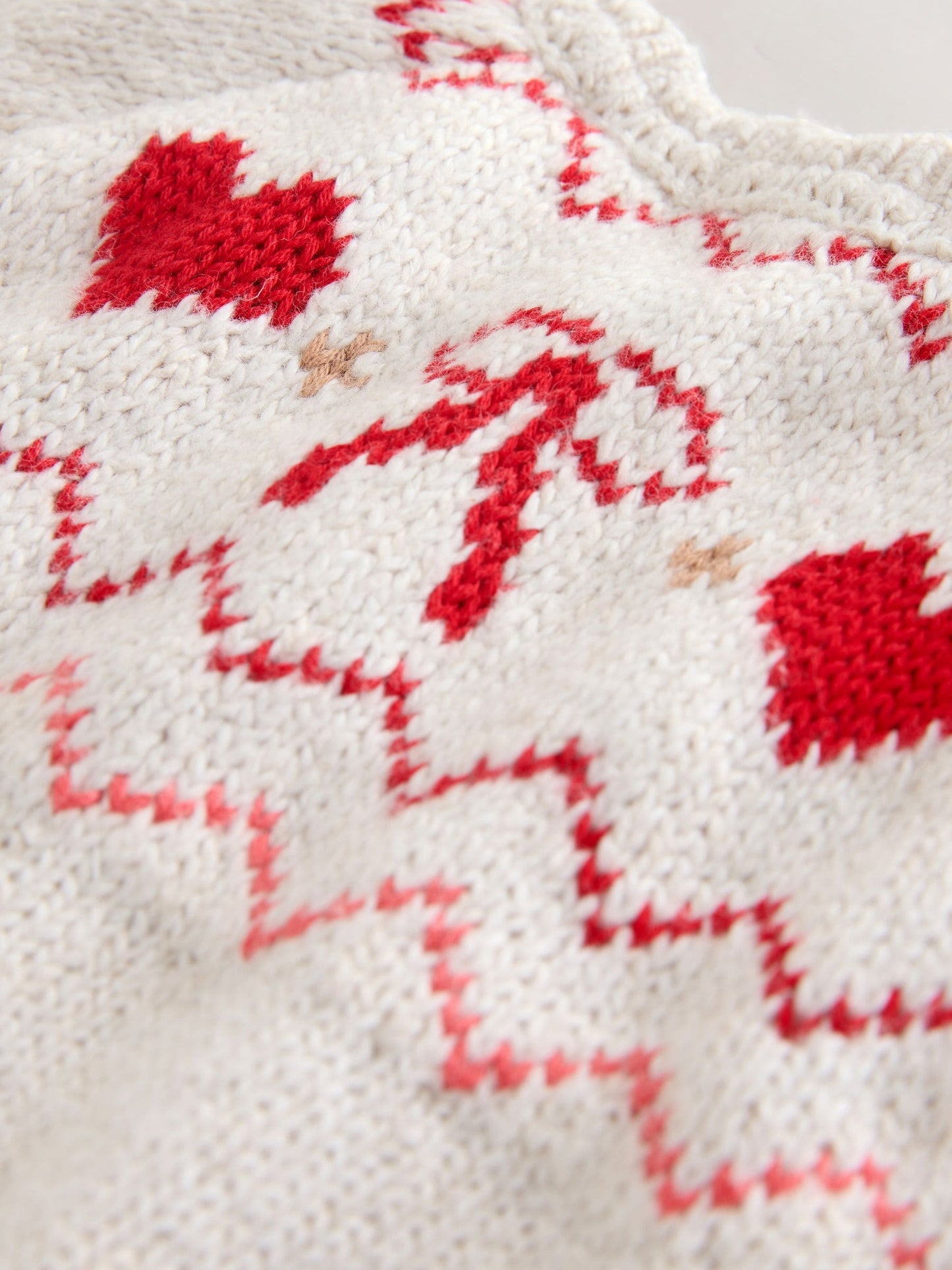 Dsiney Kidz - Ecru Heart Yoke Cardigan (3mths-7yrs) image 6