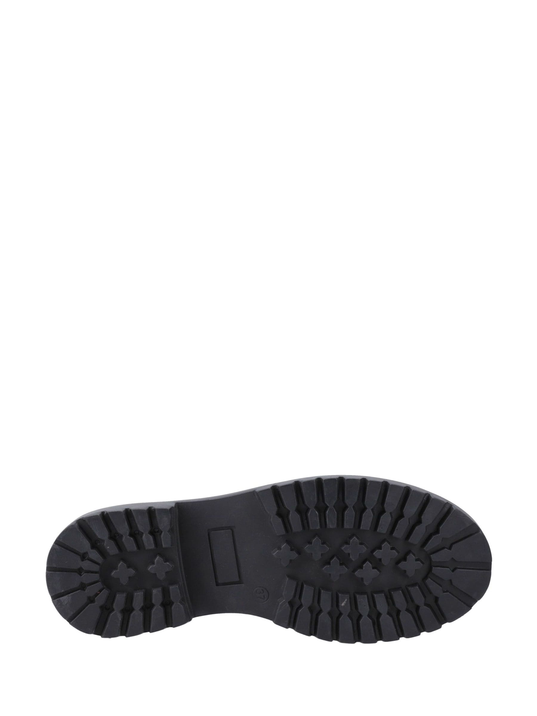 Hush Puppies Black Aubrey Lace Up Patent Shoes image 4
