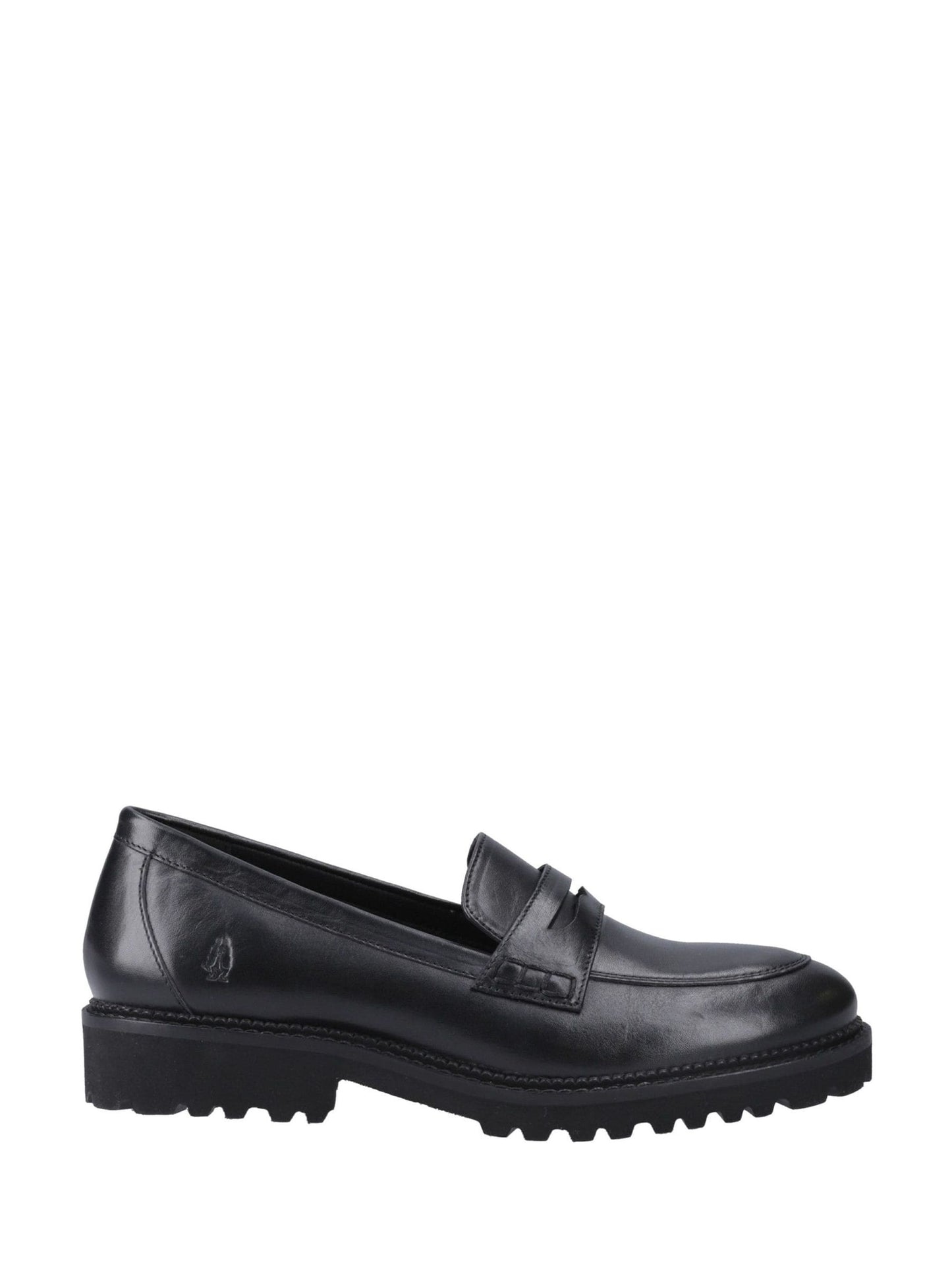 Hush Puppies Black Junior Grazia School Shoes Loafers image 1