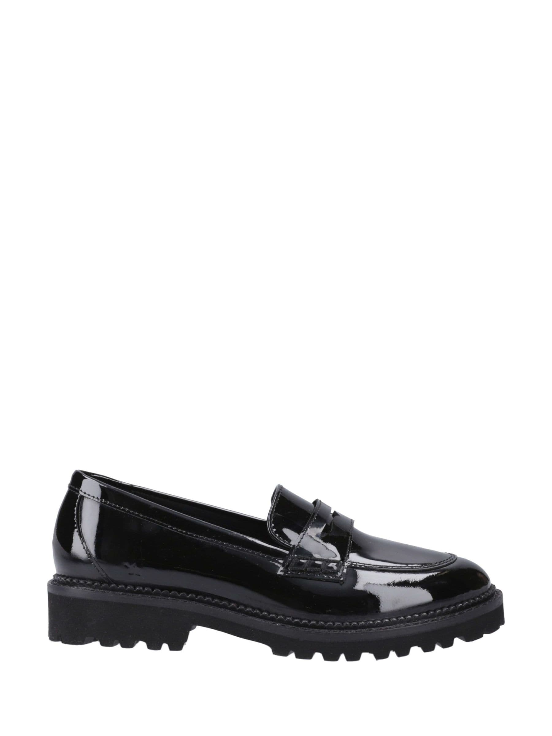 Hush Puppies Black Grazia Patent Loafers image 1