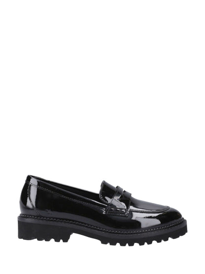 Hush Puppies Black Grazia Patent Loafers image 1
