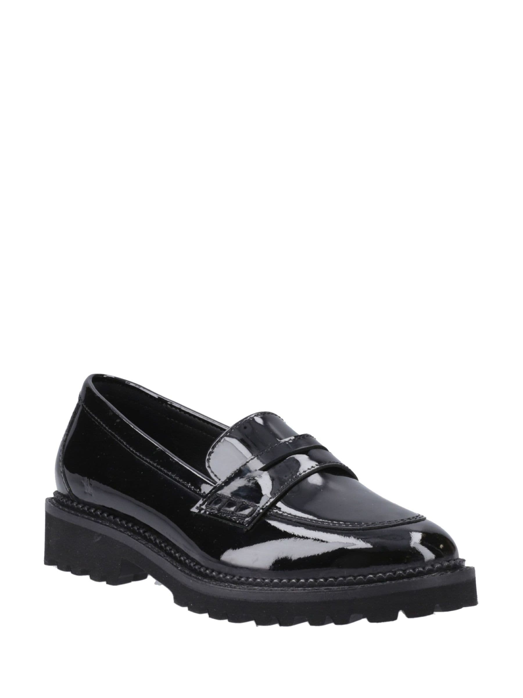 Hush Puppies Black Grazia Patent Loafers image 2
