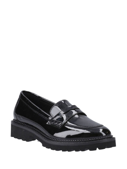 Hush Puppies Black Grazia Patent Loafers image 2