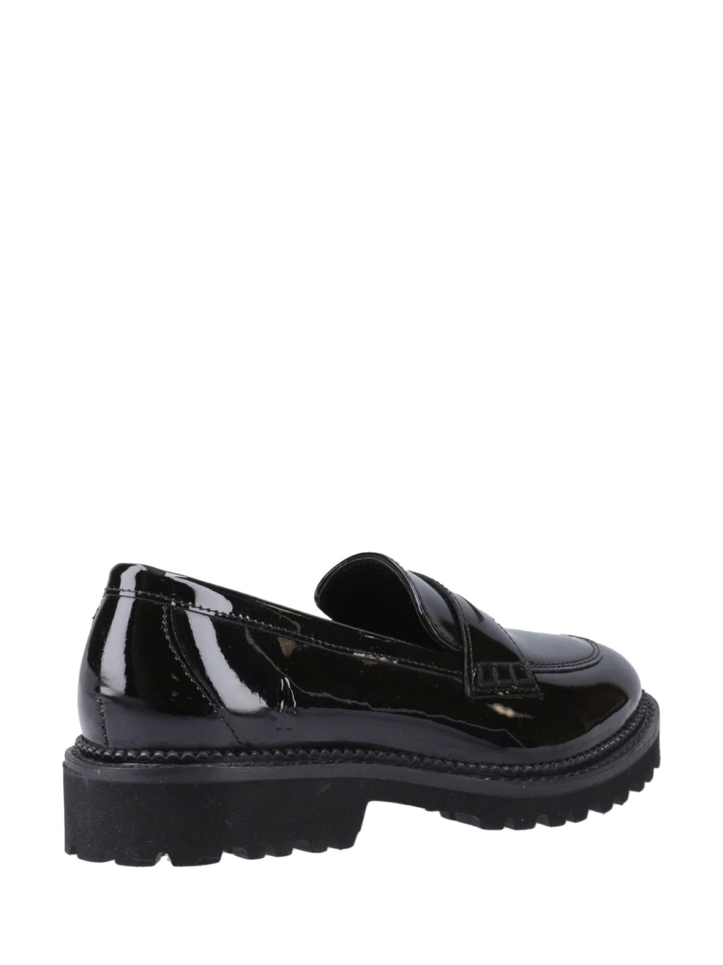 Hush Puppies Black Grazia Patent Loafers image 3