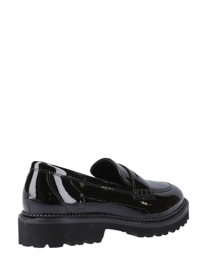 Hush Puppies Black Grazia Patent Loafers image 3