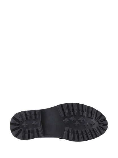 Hush Puppies Black Junior Grazia Patent School Loafers image 4