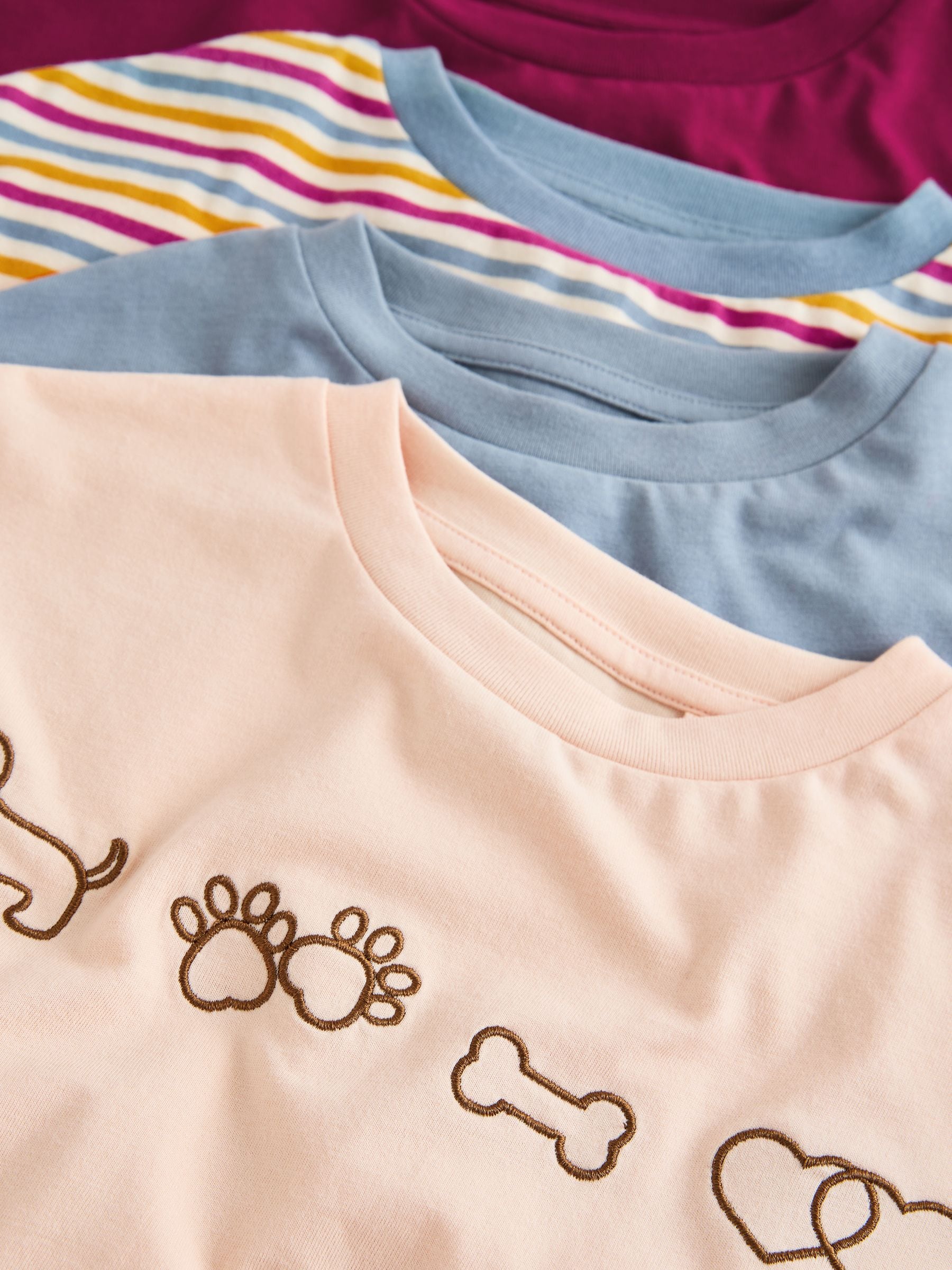Dsiney Kidz - Dog Graphic Oversized Graphic T-Shirts 4 Pack (3-16yrs) image 8
