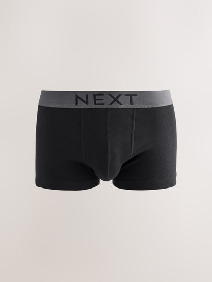 Dsiney Kidz - Black 10 pack Hipster 100% Cotton Boxers image 2