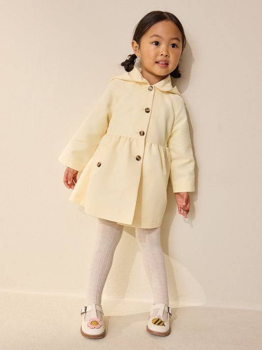 Lemon Yellow Shower Resistant Skirted Coat (3mths-7yrs) - image 1