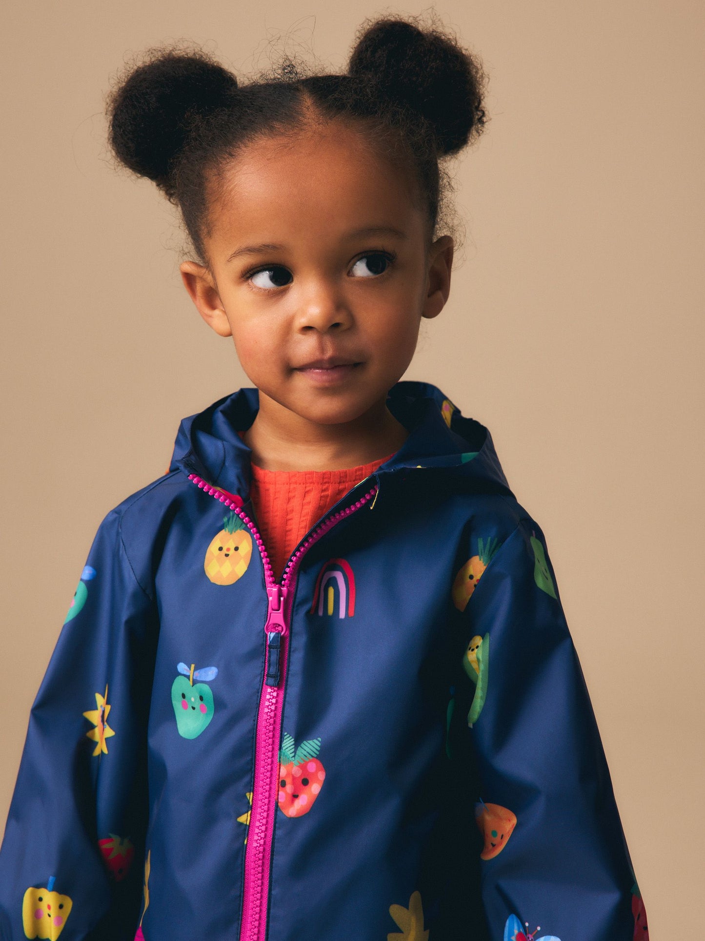 Dsiney Kidz - Navy Character Shower Resistant Printed Raincoat (3mths-7yrs) image 4