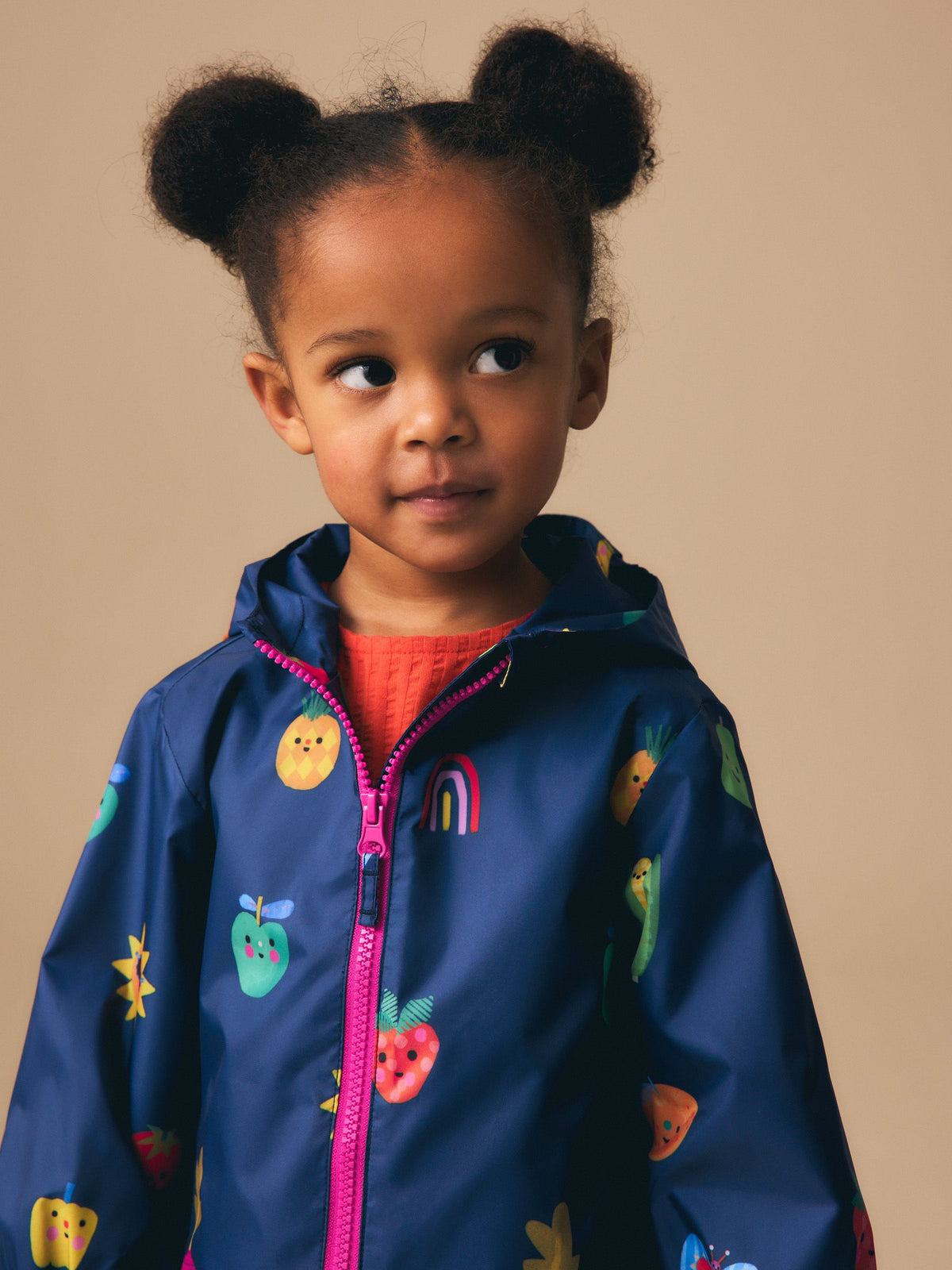 Dsiney Kidz - Navy Character Shower Resistant Printed Raincoat (3mths-7yrs) image 4