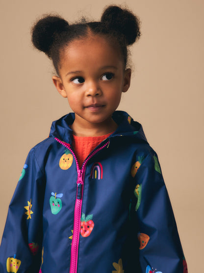 Dsiney Kidz - Navy Character Shower Resistant Printed Raincoat (3mths-7yrs) image 4