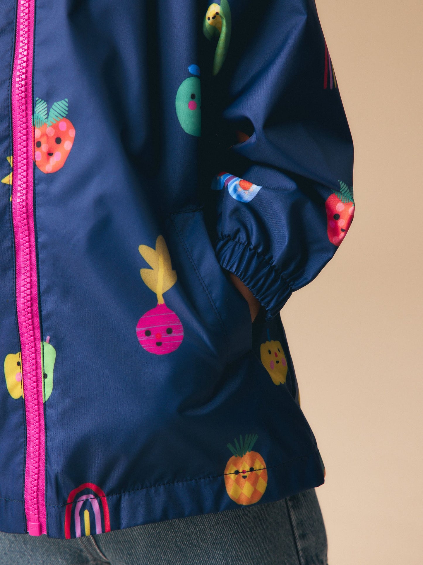 Dsiney Kidz - Navy Character Shower Resistant Printed Raincoat (3mths-7yrs) image 5