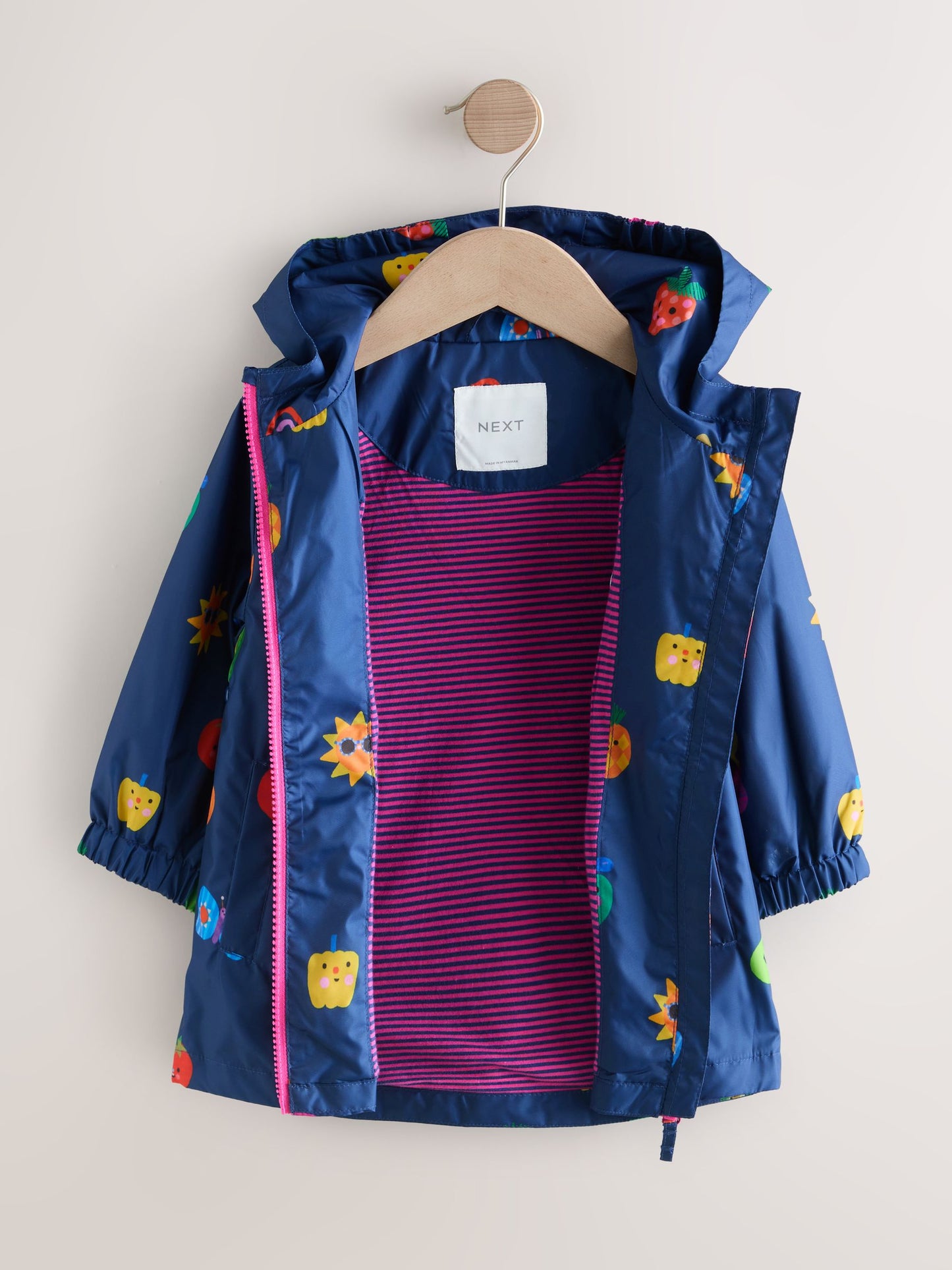 Dsiney Kidz - Navy Character Shower Resistant Printed Raincoat (3mths-7yrs) image 7