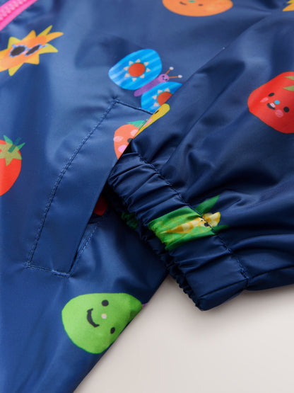 Dsiney Kidz - Navy Character Shower Resistant Printed Raincoat (3mths-7yrs) image 9