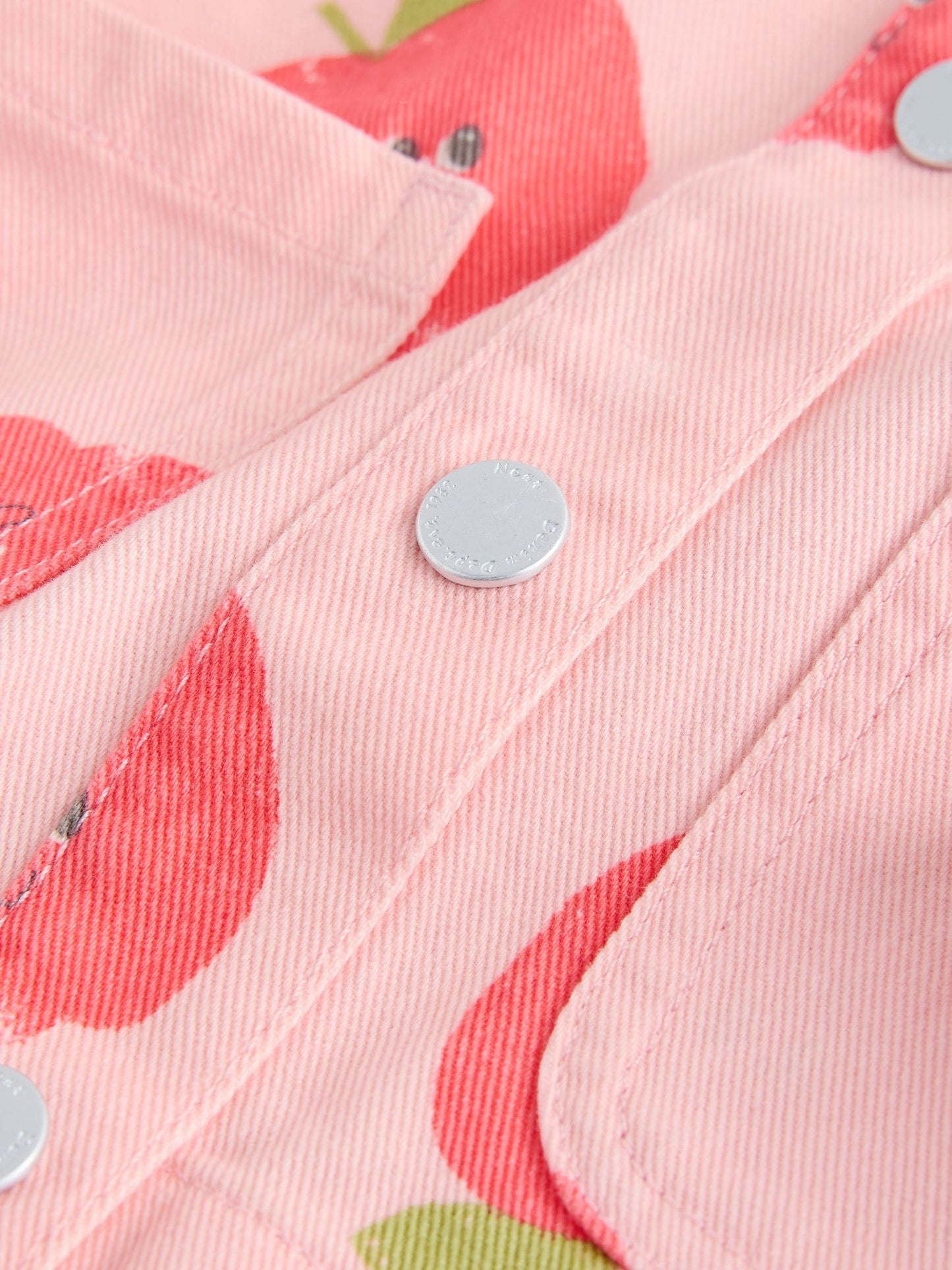 Pink Apple Printed Jacket And Shorts Set (3mths-7yrs) image 8