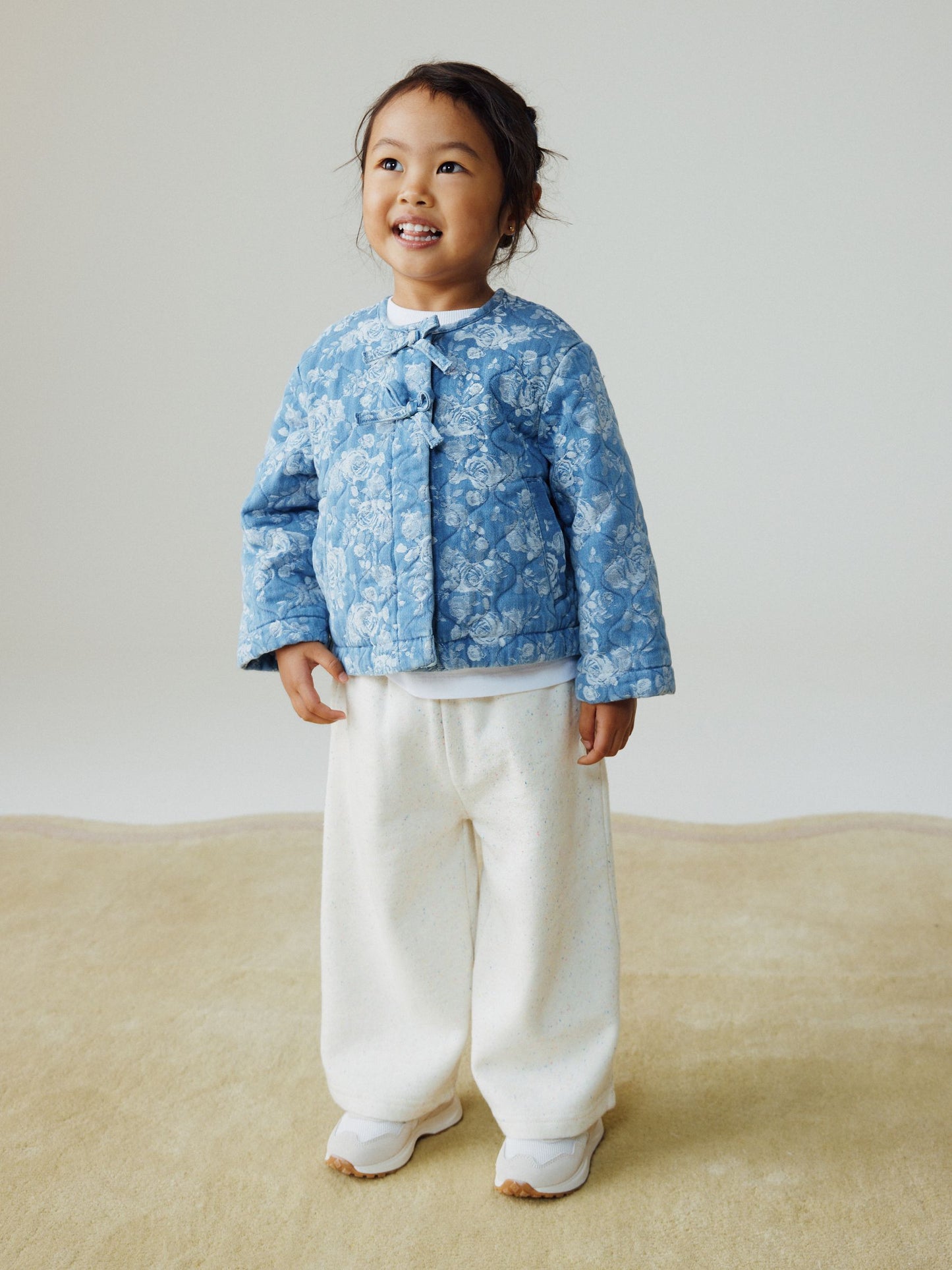 Dsiney Kidz - Blue Denim Jacquard Quilted Jacket (3mths-7yrs) image 2