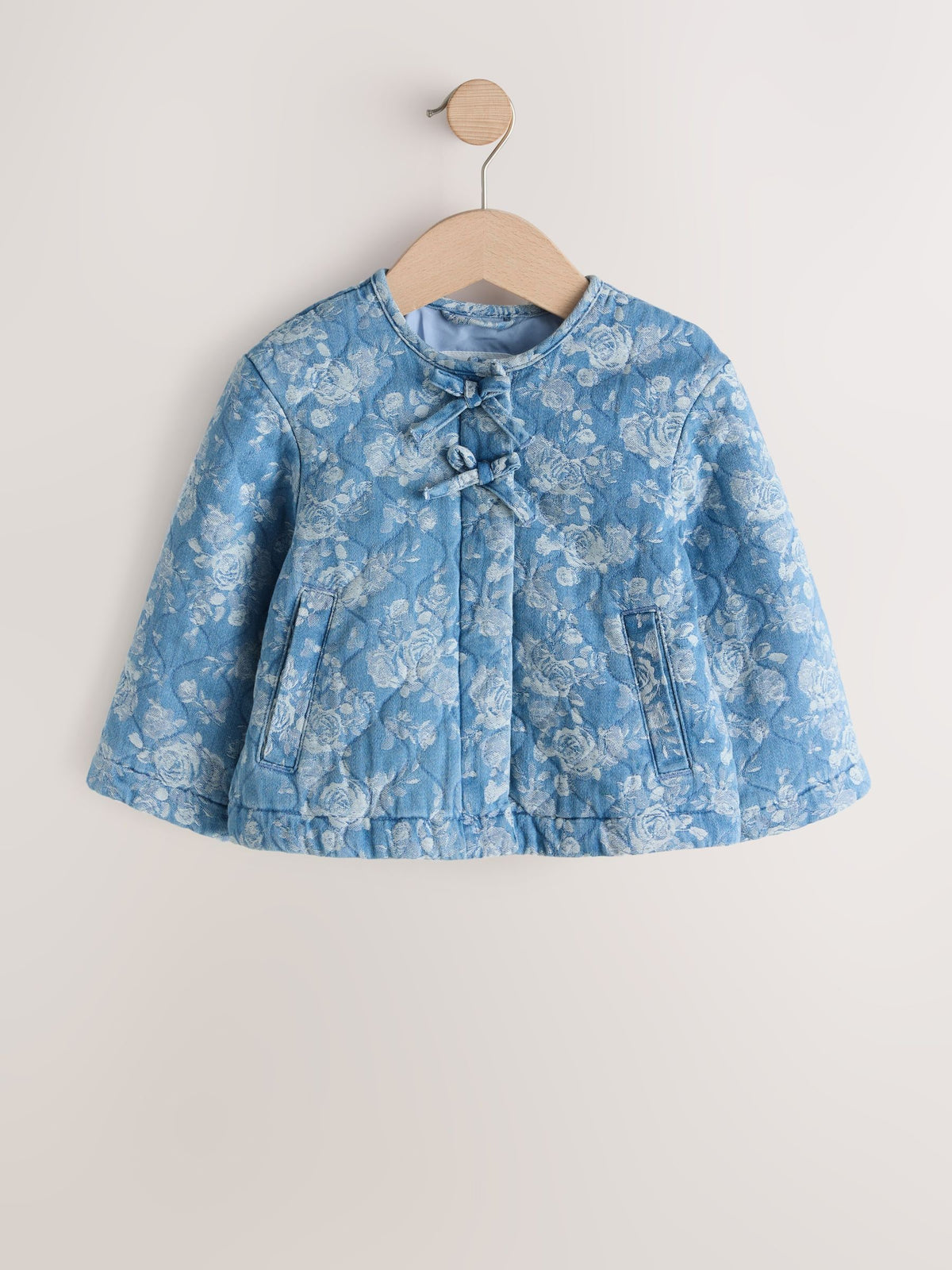 Dsiney Kidz - Blue Denim Jacquard Quilted Jacket (3mths-7yrs) image 5