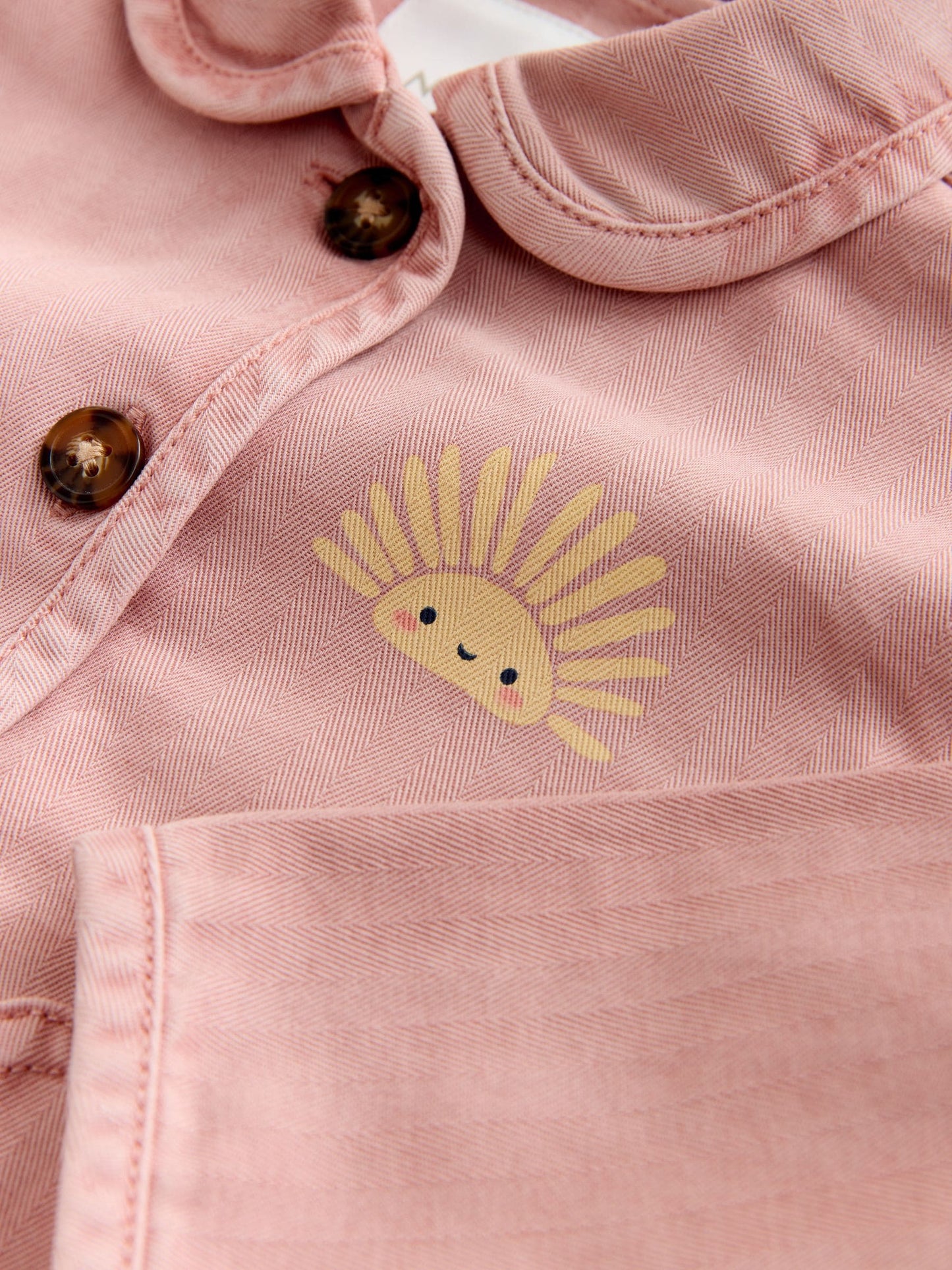 Dsiney Kidz - Pink Sun Back Print Denim Jacket (3mths-7yrs) image 7
