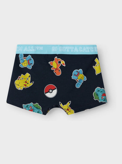 Dsiney Kidz - Name It Black Pokemon Boxers 2 Pack image 2
